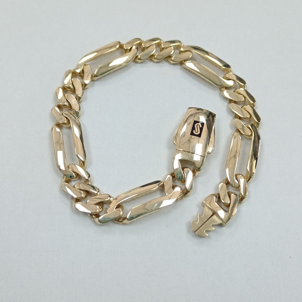 PULSERA MONACO ORO 14K 9.3 (NUEVO)