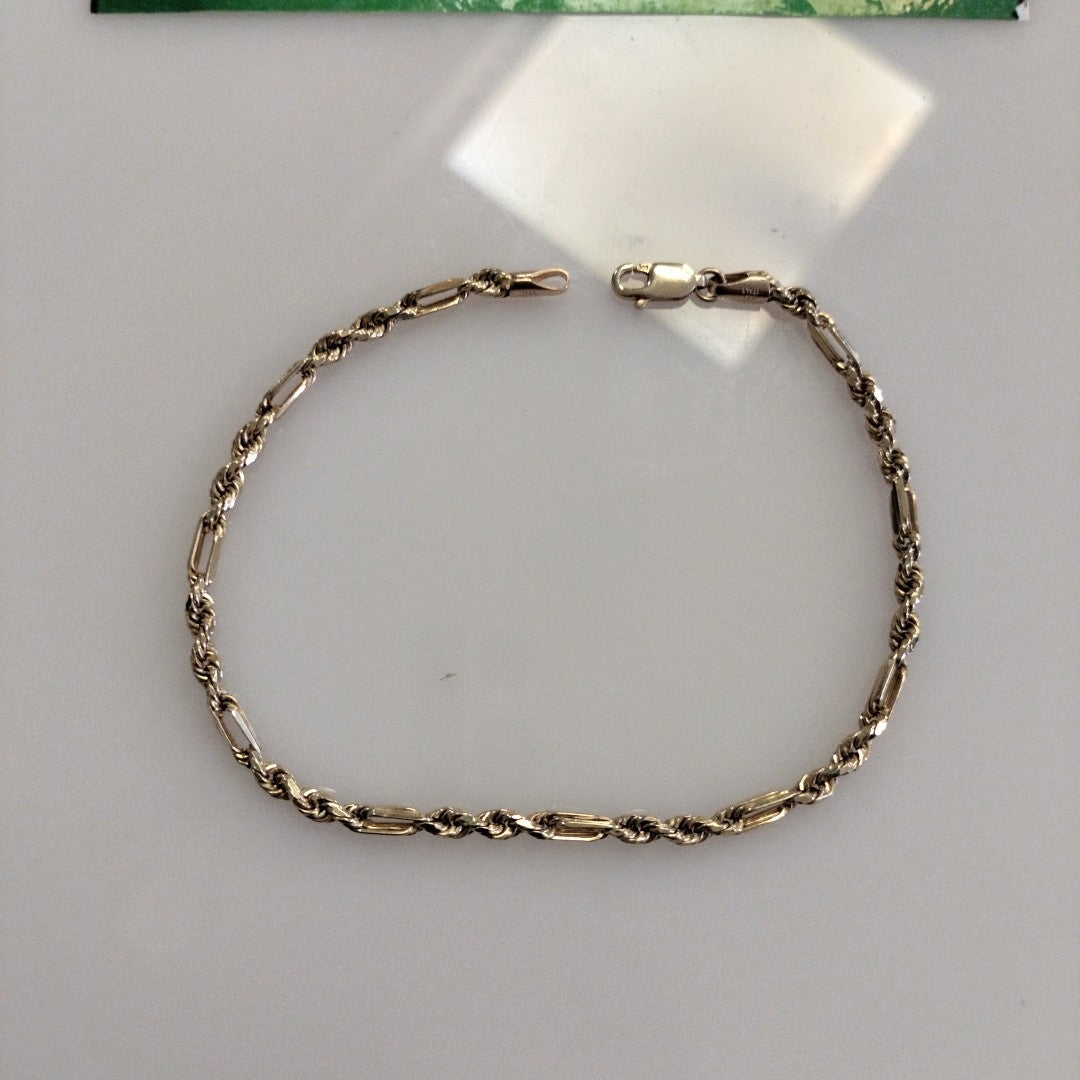 PULSERA ORO 14 K 3.6 GRMS (SEMINUEVO)
