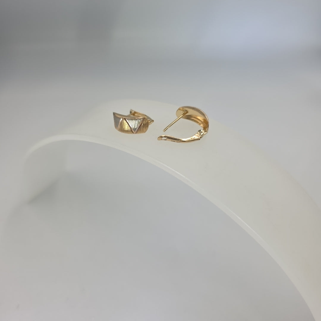 ARETES PAR ORO 10 K 1,60 GRMS (SEMINUEVO)