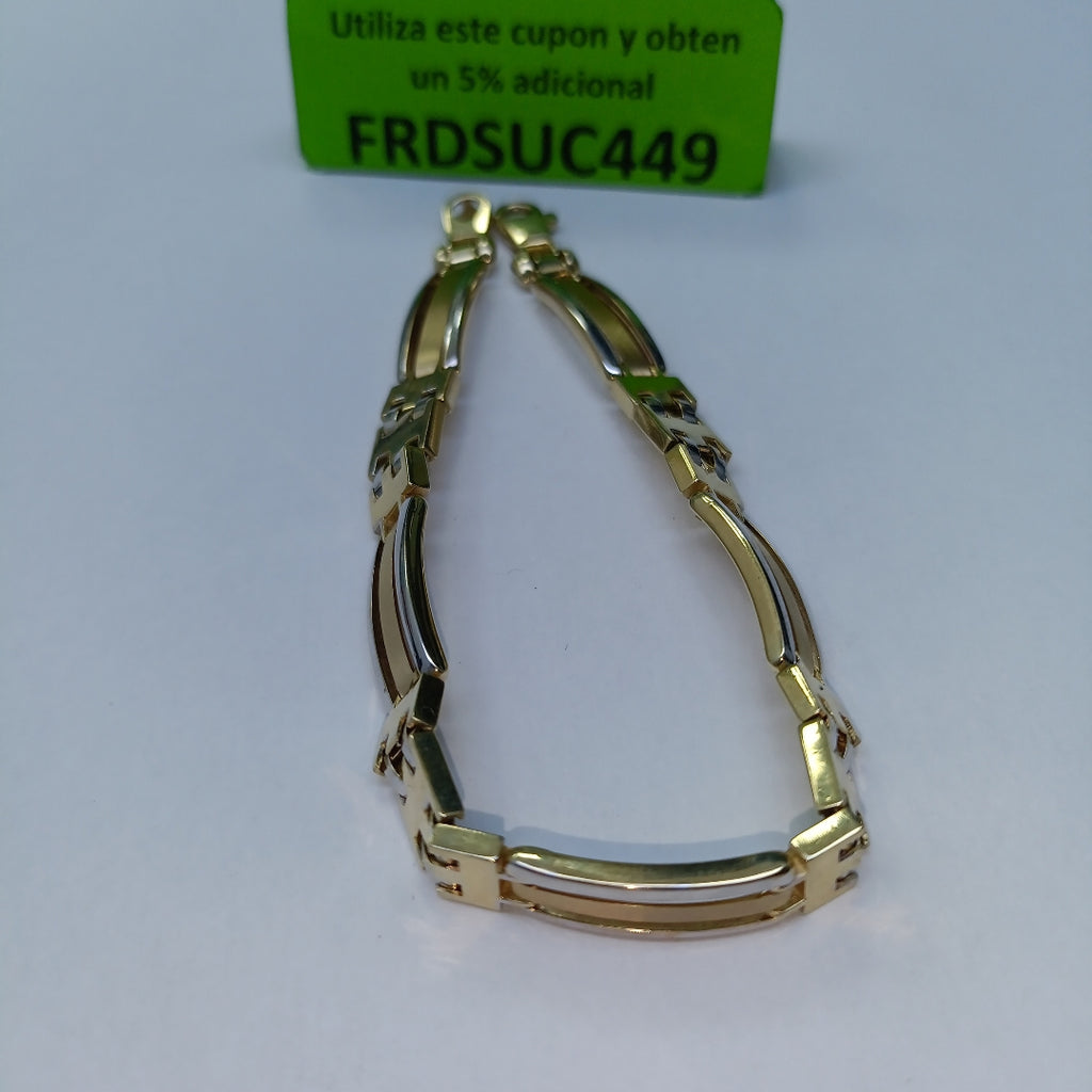 PULSERAS CABALLERO ORO 10K 13.2 (NUEVO)