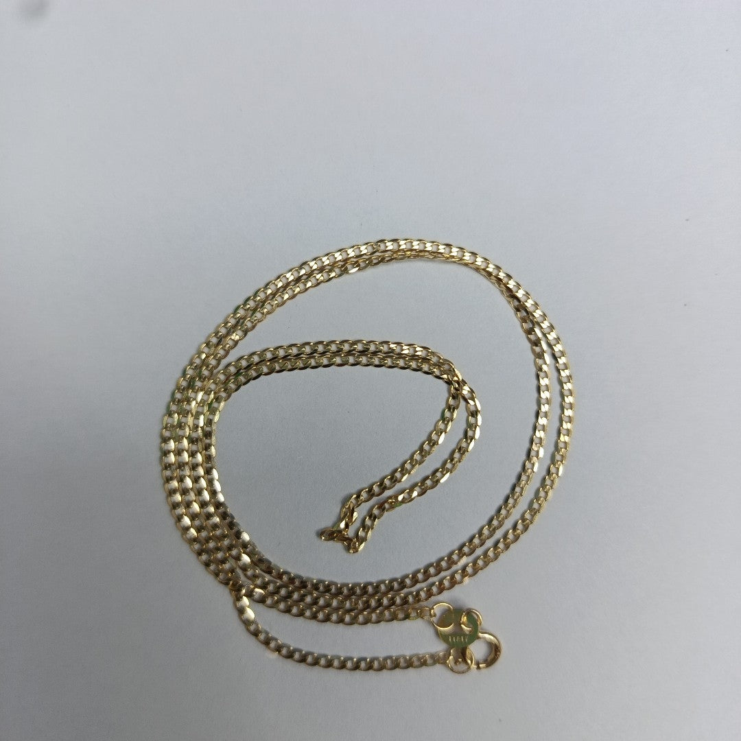 CADENAS BARBADA AMARILLA ORO 14K 2 (NUEVO)