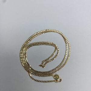 CADENAS BARBADA AMARILLA ORO 14K 2 (NUEVO)