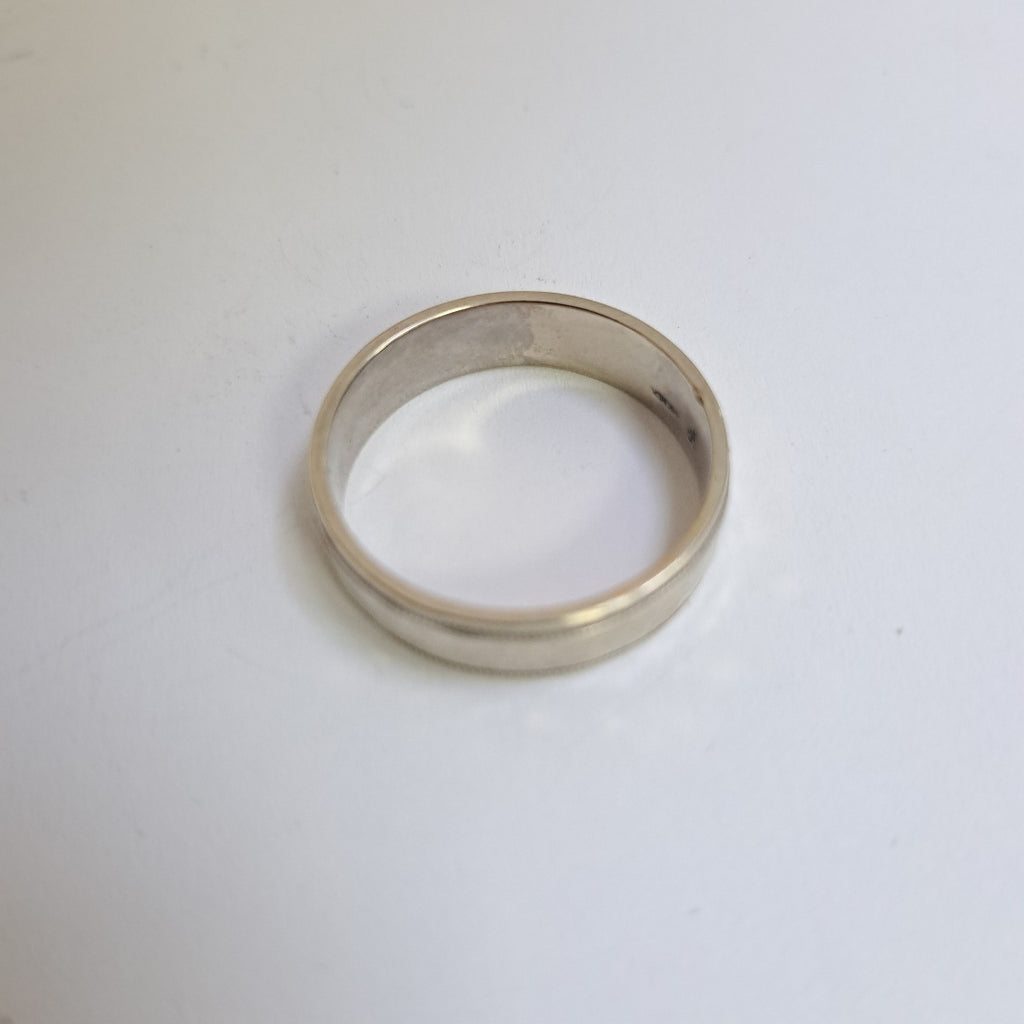 ARGOLLA ORO BLANCO 14 K 7.2 GRMS (SEMINUEVO)
