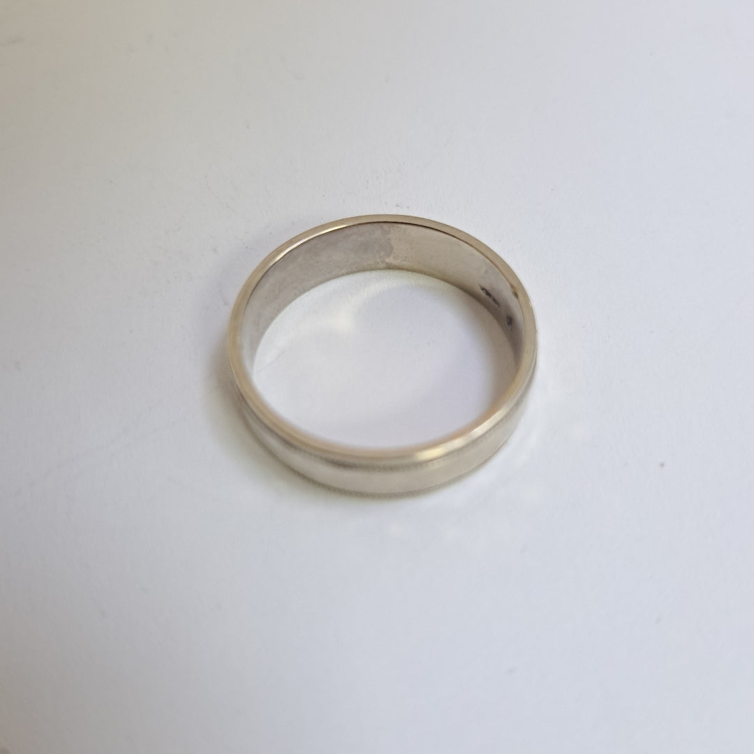 ARGOLLA ORO BLANCO 14 K 7.2 GRMS (SEMINUEVO)