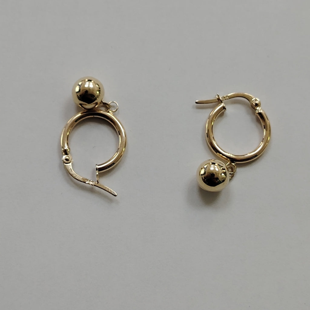 ARRACADAS ORO 14K 1.5 (NUEVO)