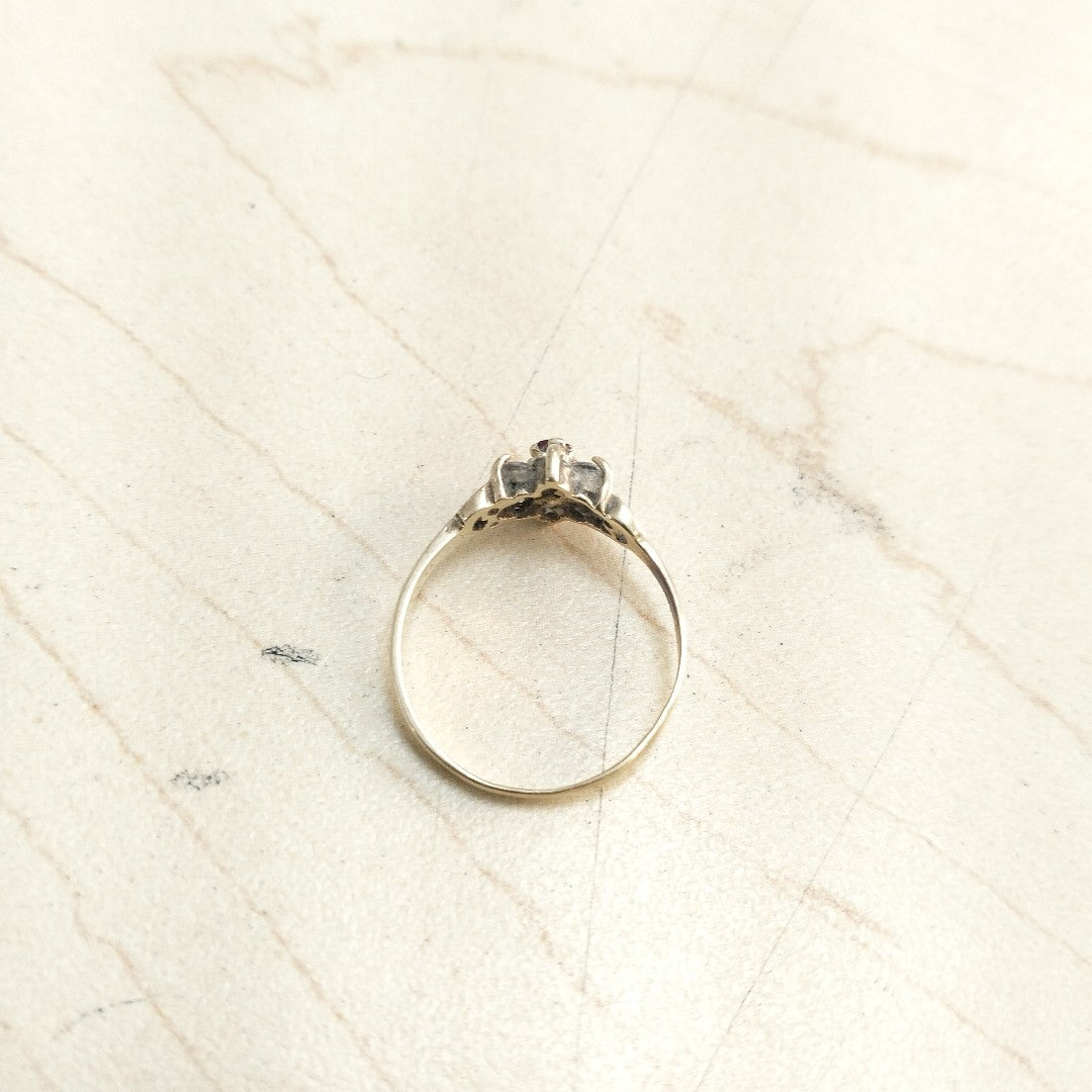 ANILLO ORO 10 K 1,50 GRMS (SEMINUEVO)
