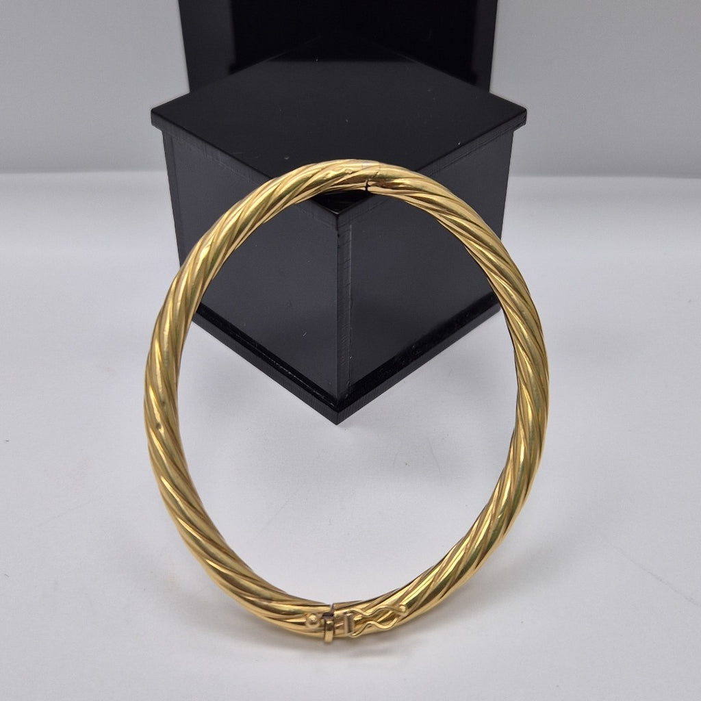 PULSERA RIGIDA ORO 18 K 10.3 GRMS (SEMINUEVO)