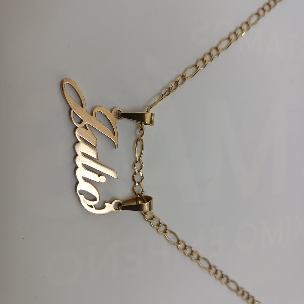 CADENA, DIJE ORO 10 K 6.1 GRMS (SEMINUEVO)