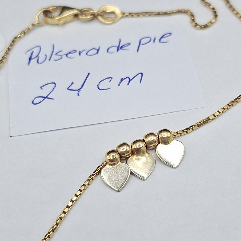 PULSERA ORO 14 K 2.8 GRMS (SEMINUEVO)