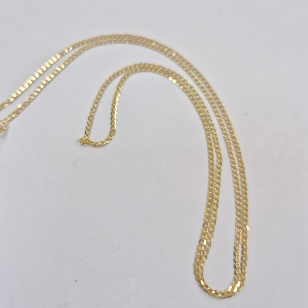 CADENAS BARBADA AMARILLA ORO 14K 2.1 (NUEVO)