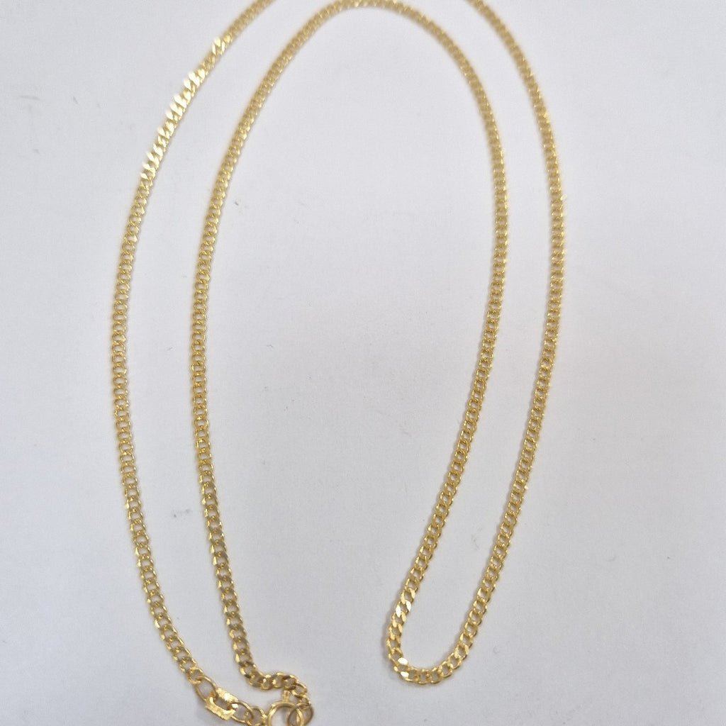 CADENAS BARBADA AMARILLA ORO 14K 2.1 (NUEVO)