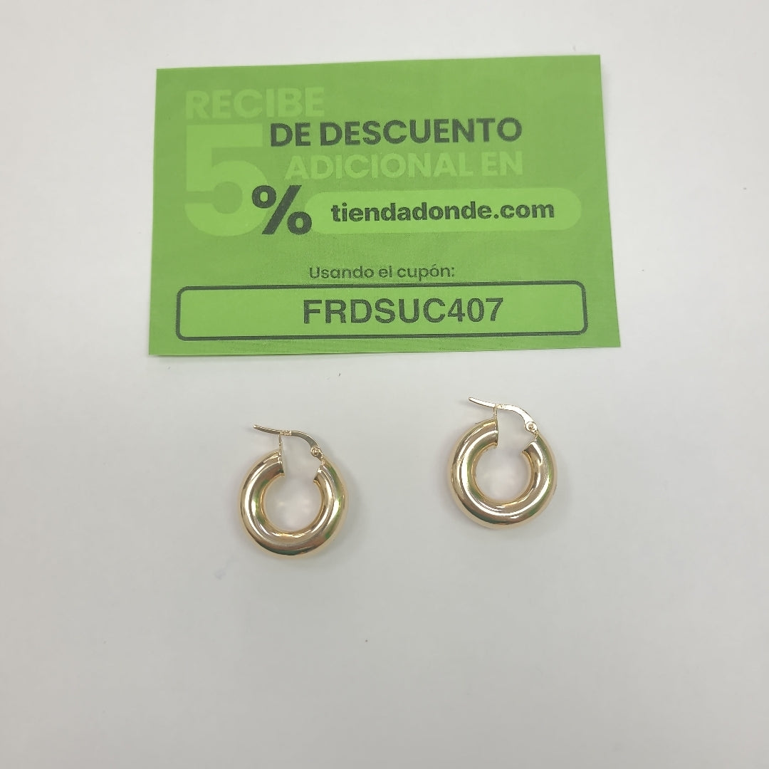 ARRACADAS ORO 14K 3 (NUEVO)