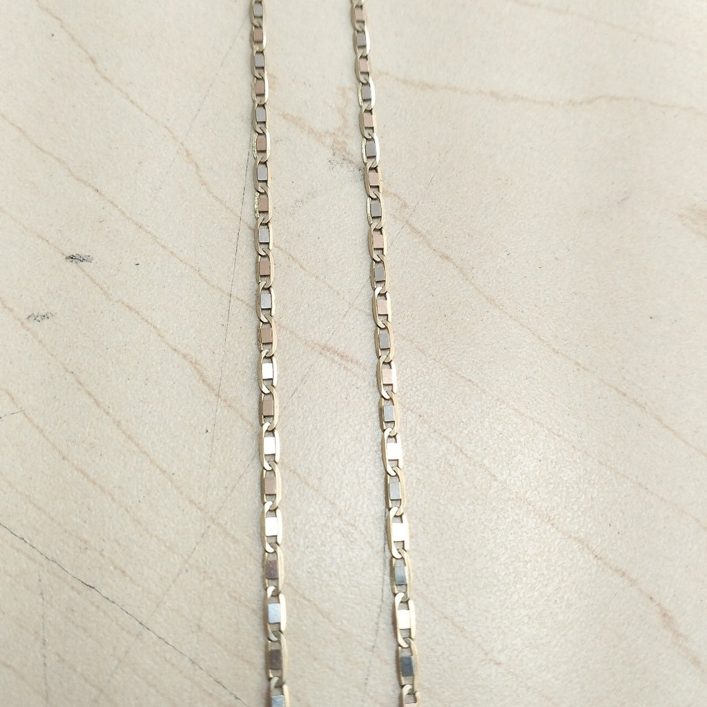 CADENA ORO COMBINADO 10 K 5.4 GRMS (SEMINUEVO)