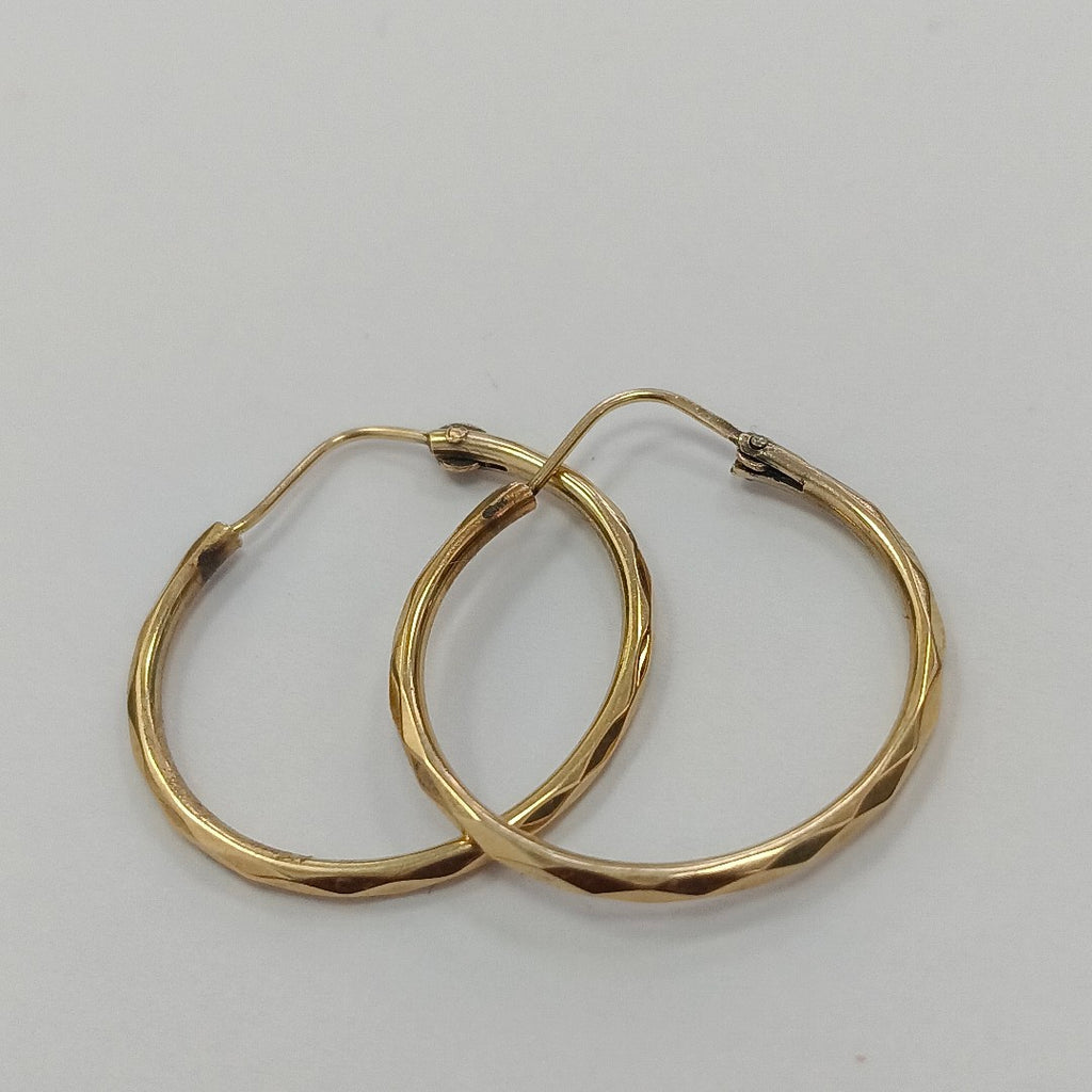 ARRACADAS PAR ORO 14 K 1.6 GRMS (SEMINUEVO)