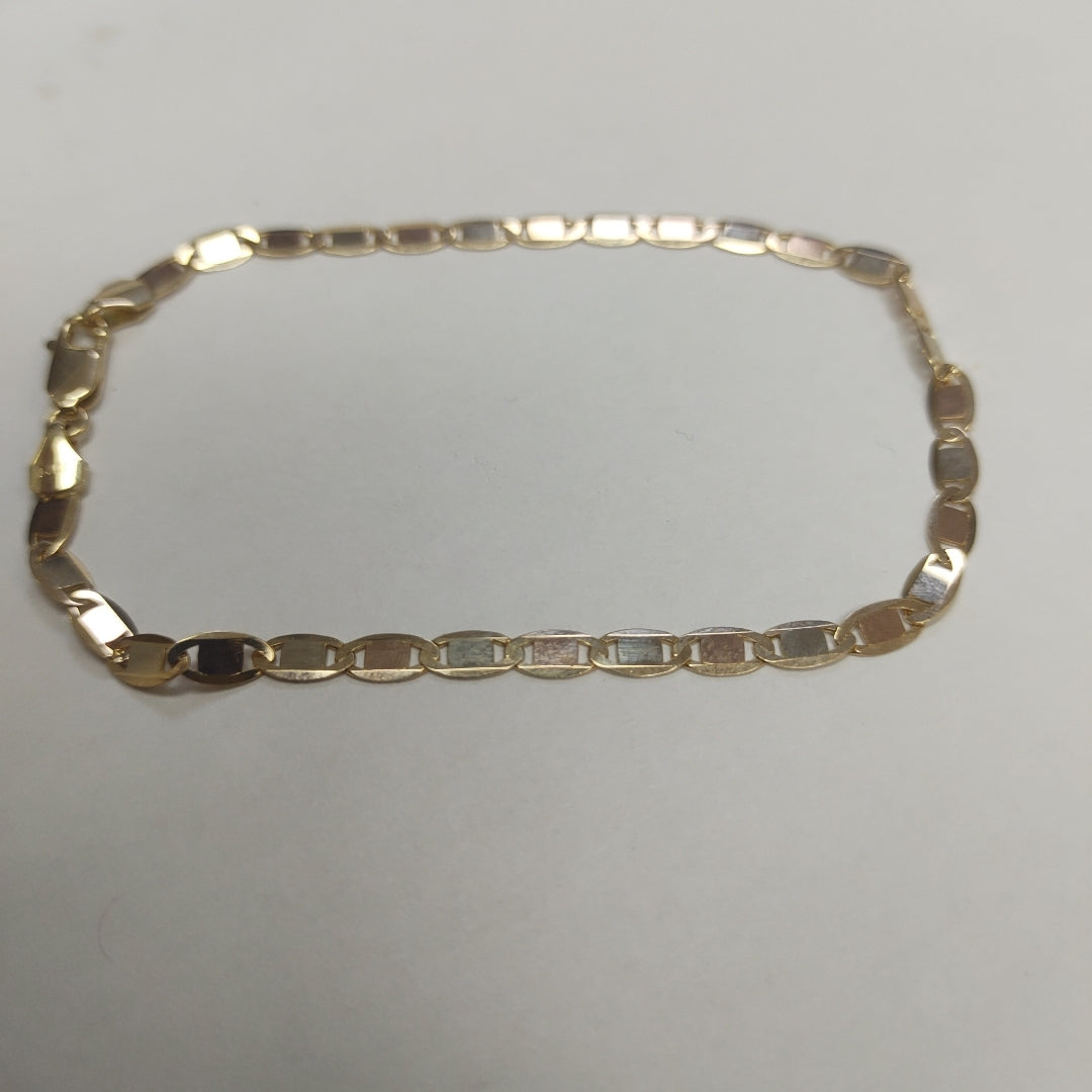 PULSERAS CABALLERO ORO 14K 4.3 (NUEVO)