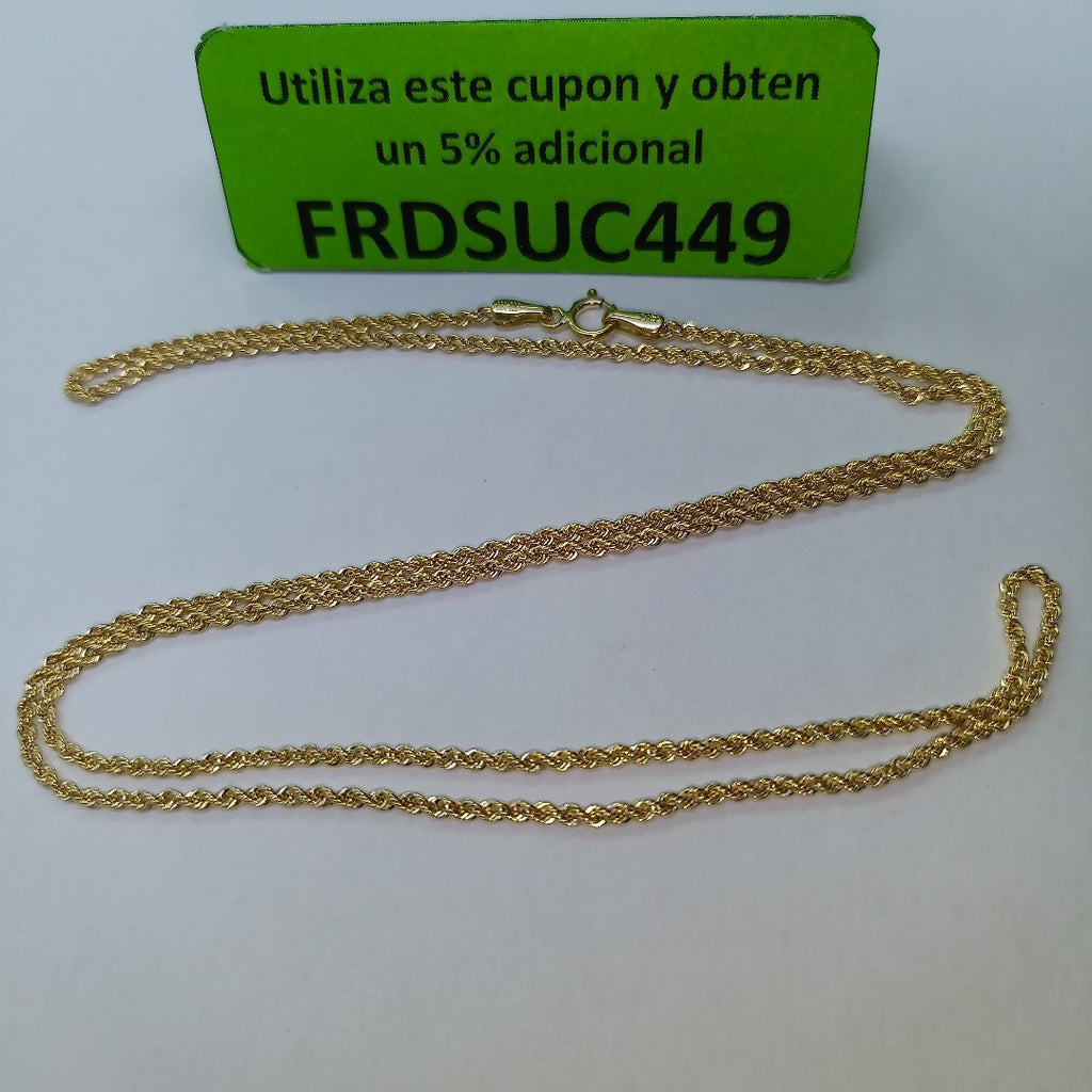 CADENAS TORSAL ORO 14K 1.7 (NUEVO)