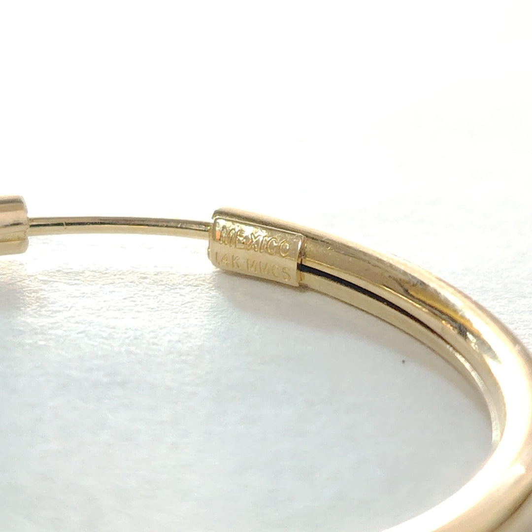 ARRACADAS PAR ORO 14 K 3.7 GRMS (SEMINUEVO)