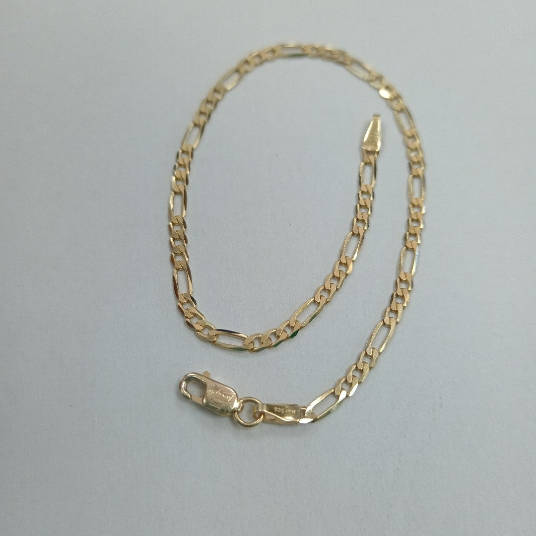 PULSERAS DAMA CARTIER 3 1 AMARILLA ORO 14K 1.9 (NUEVO)