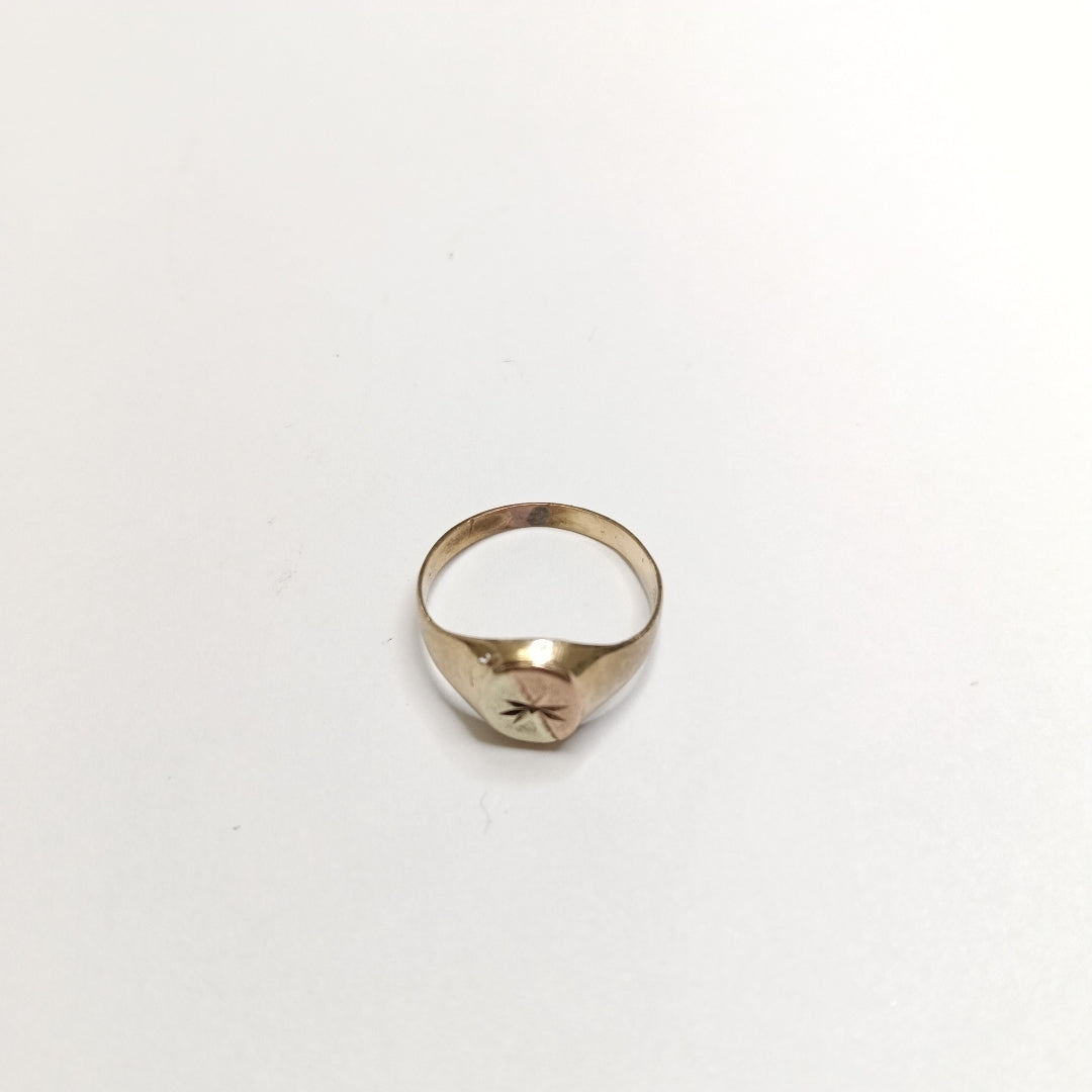 ANILLITO ORO, ORO COMBINADO 10 K 1.5 GRMS (SEMINUEVO)