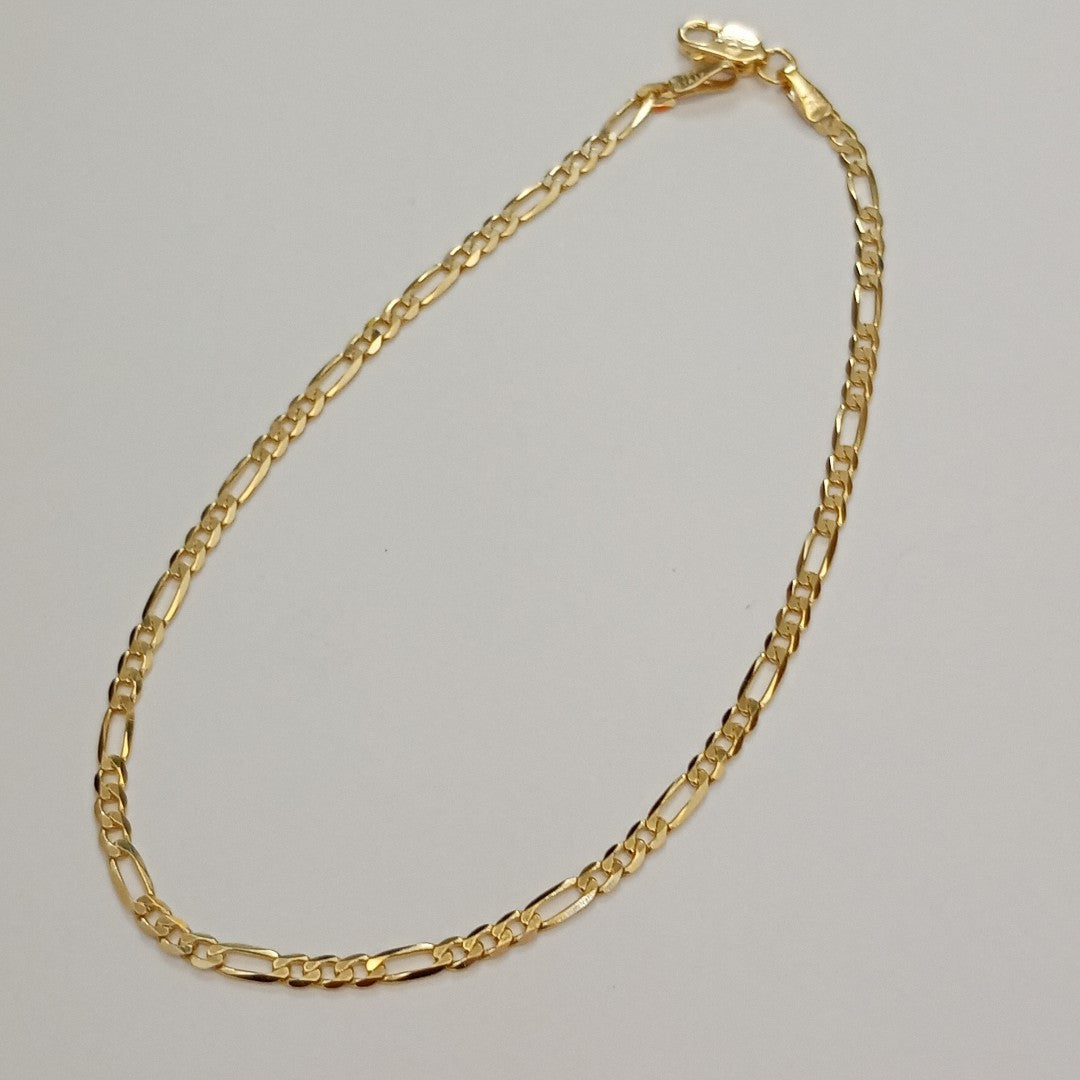 PULSERAS CABALLERO CARTIER 3 1 AMARILLA ORO 14K 2.2 (NUEVO)