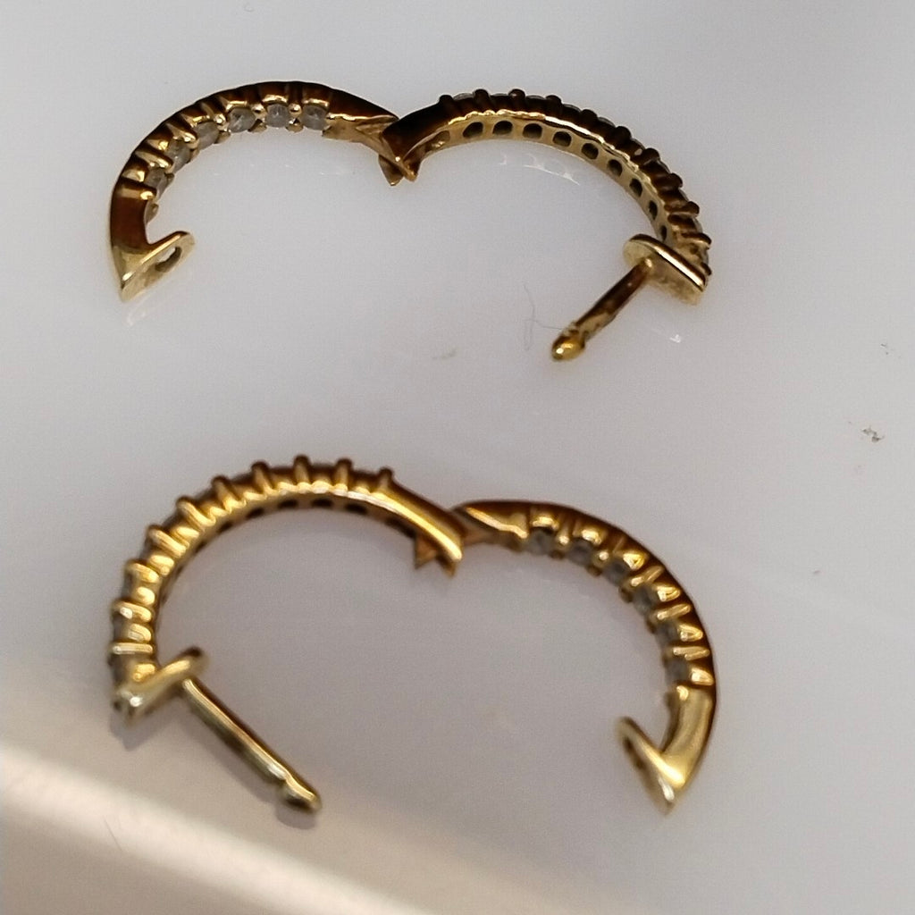 ARETES PAR ORO 14 K 2,90 GRMS (SEMINUEVO)