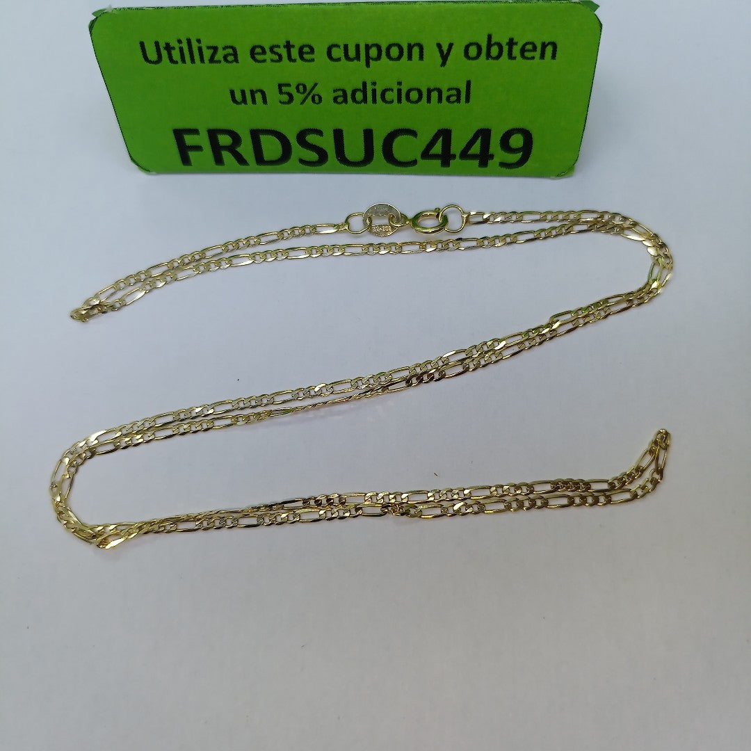 CADENAS CARTIER 3 1 AMARILLA ORO 14K 2 (NUEVO)