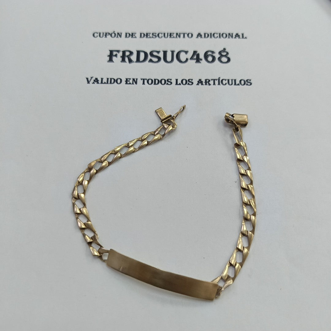 ESCLAVA ORO 14 K 8.4 GRMS (SEMINUEVO)