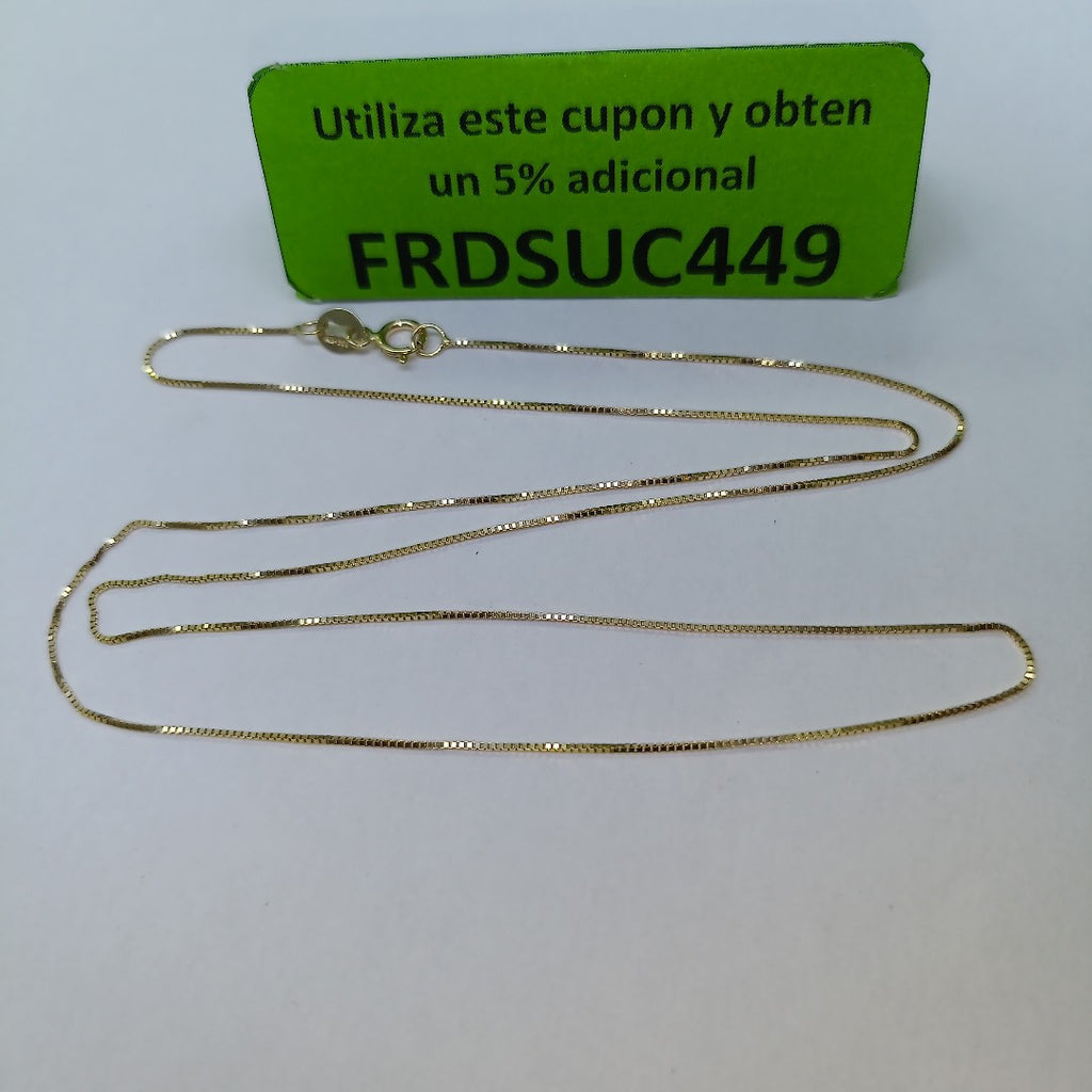 CADENAS ESPECIAL ORO 14K 1.2 (NUEVO)