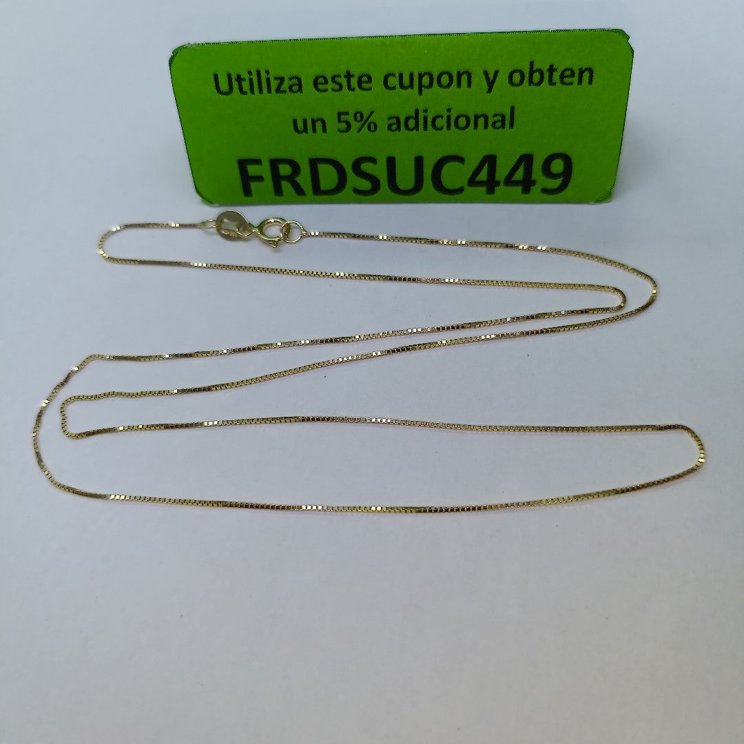 CADENAS ESPECIAL ORO 14K 1.2 (NUEVO)