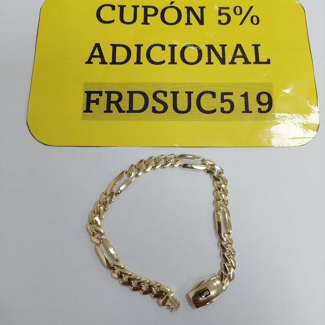 PULSERA MONACO ORO 14K 6.9 (NUEVO)