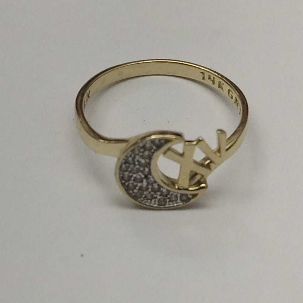 ANILLO ORO 14 K 1.7 GRMS (SEMINUEVO)