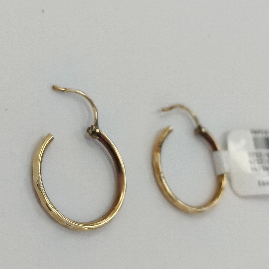 ARRACADAS PAR ORO 14 K 1.5 GRMS (SEMINUEVO)