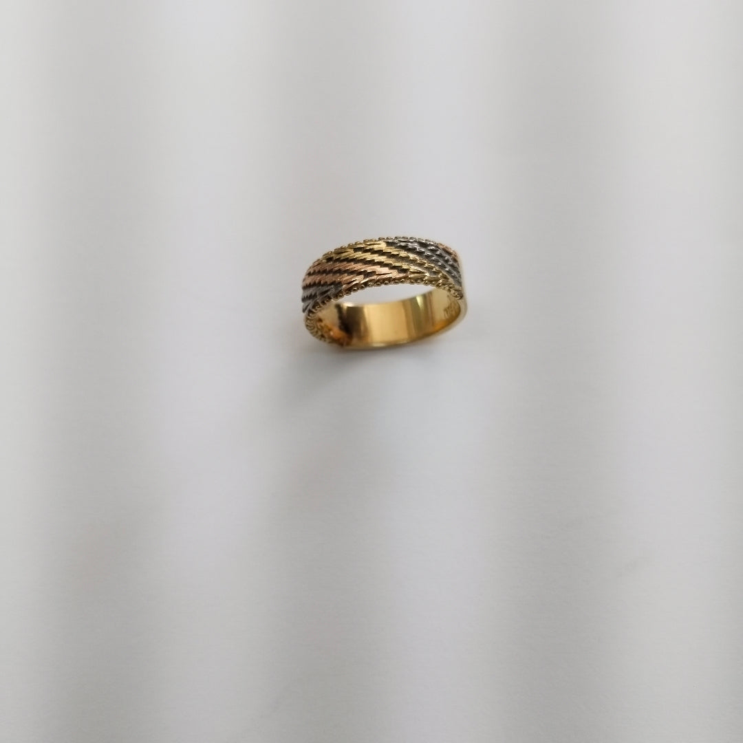 ANILLO ORO 14 K 5.3 GRMS (SEMINUEVO)