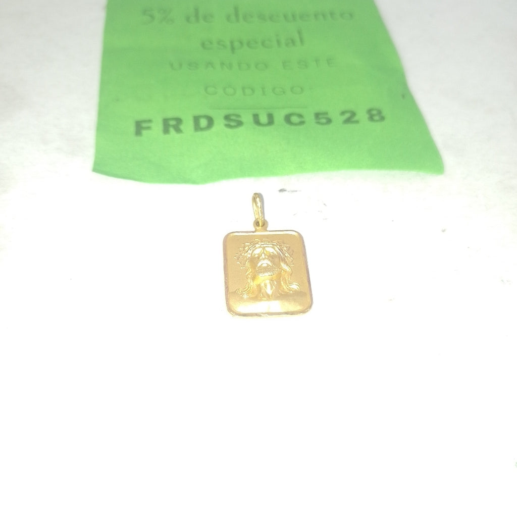 DIJE, MEDALLA RELIGIOSA ORO 10 K 2 GRMS (SEMINUEVO)