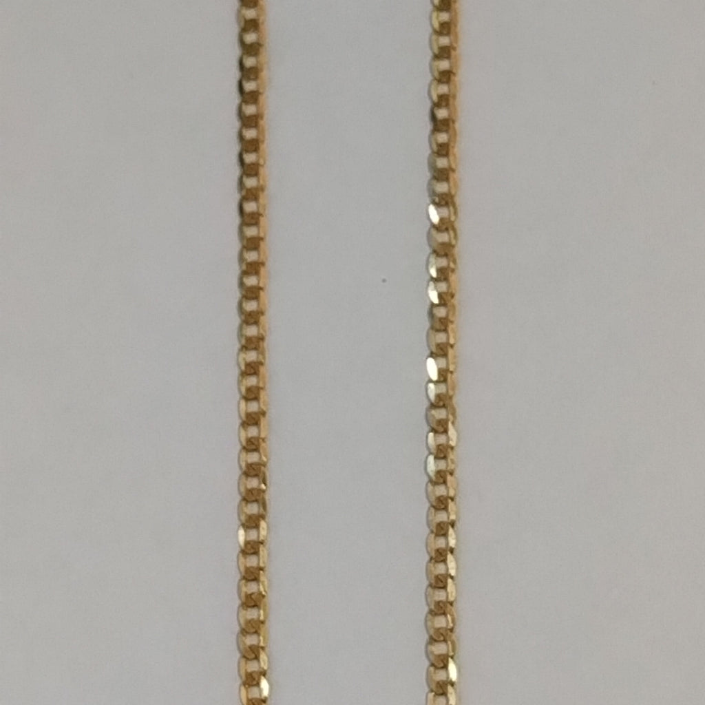CADENAS BARBADA AMARILLA ORO 14K 2.1 (NUEVO)