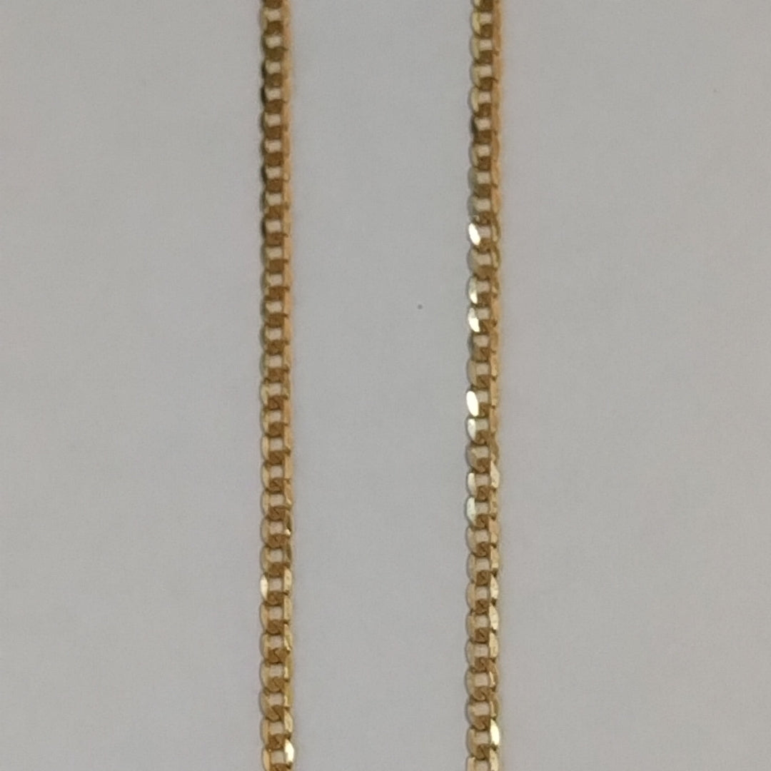 CADENAS BARBADA AMARILLA ORO 14K 2.1 (NUEVO)
