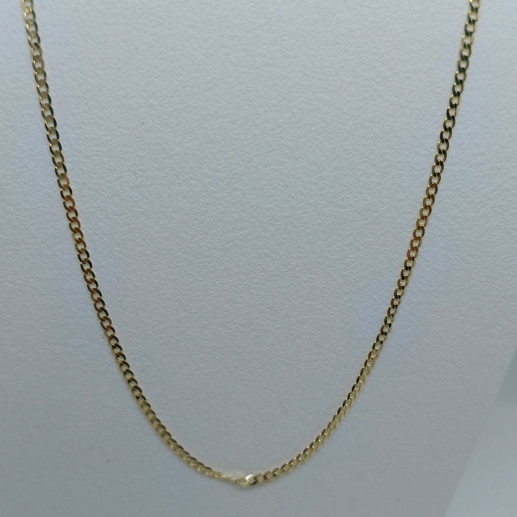 CADENAS BARBADA AMARILLA ORO 14K 2 (NUEVO)