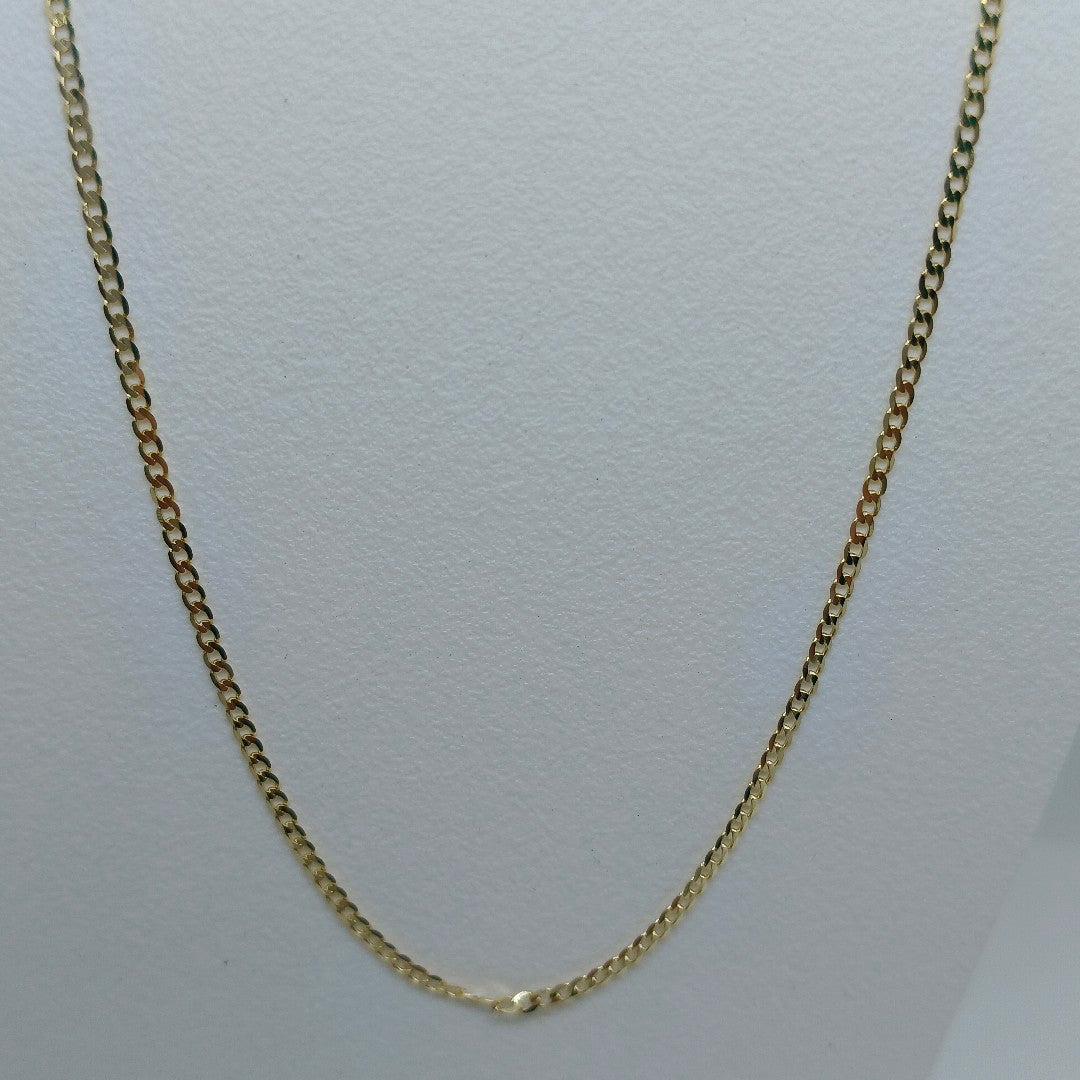CADENAS BARBADA AMARILLA ORO 14K 2 (NUEVO)