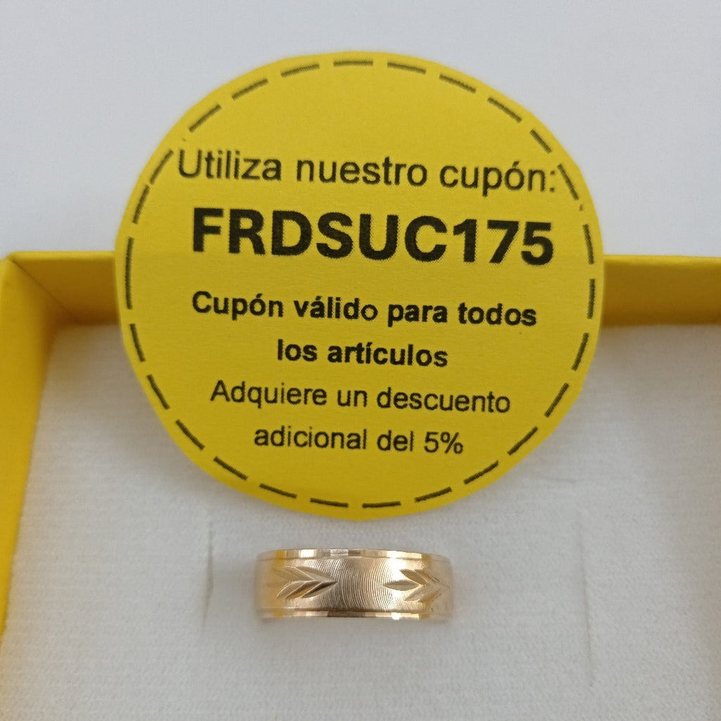 ARGOLLA ORO 10 K 3.7 GRMS (SEMINUEVO)