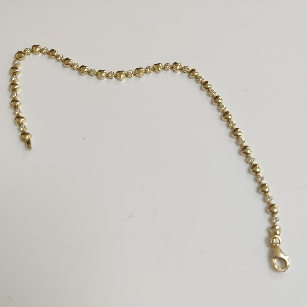 PULSERAS DAMA ORO 14K 3.5 (NUEVO)