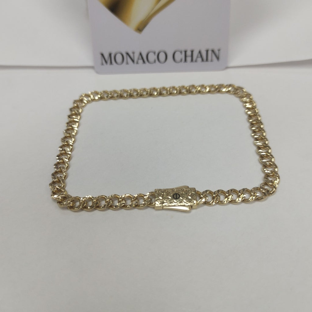PULSERAS CABALLERO ORO 14K 5 (NUEVO)