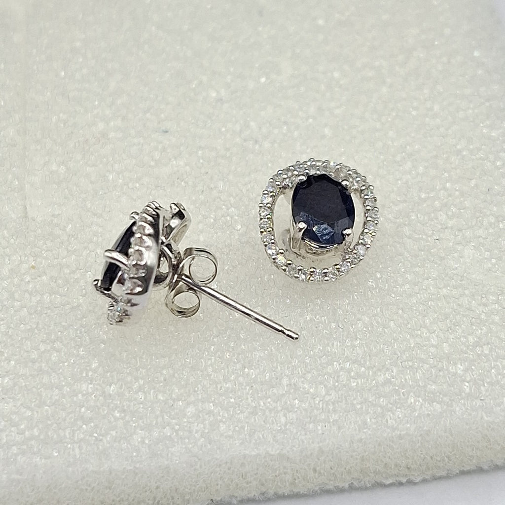 BROQUELES PAR ORO, ORO BLANCO 14 K 2.8 GRMS (SEMINUEVO)