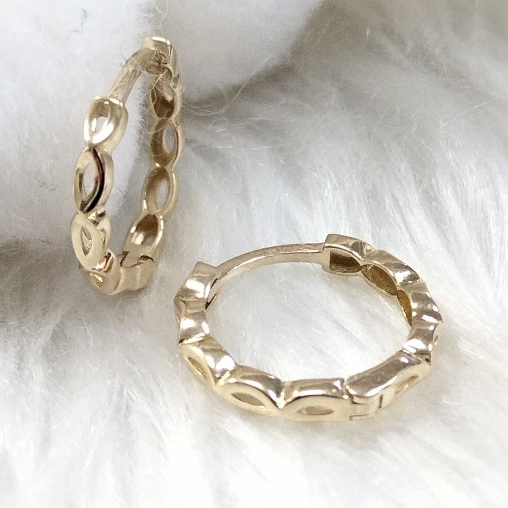 HUGGIES ORO 14K 1.9 (NUEVO)