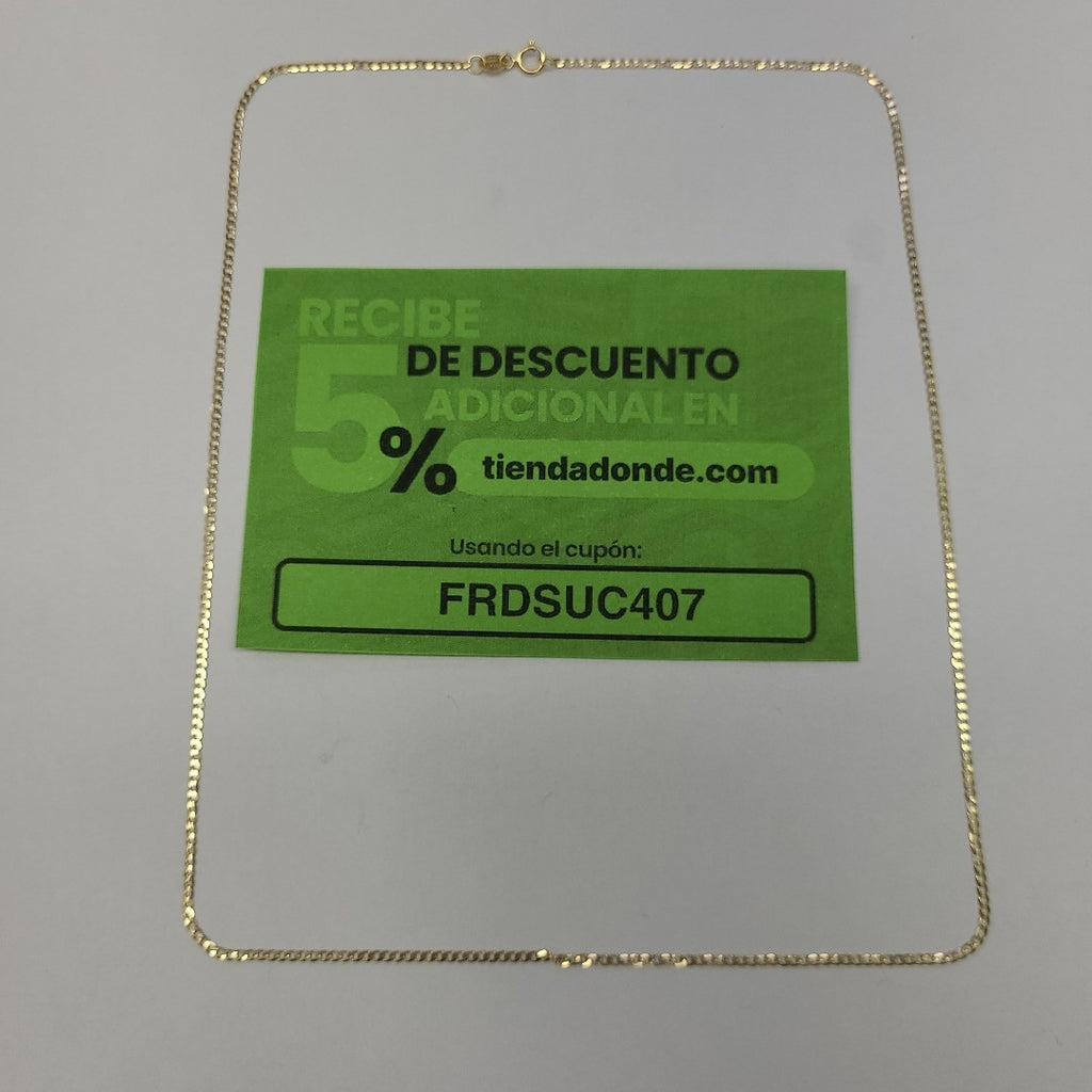 CADENAS BARBADA AMARILLA ORO 14K 2 (NUEVO)