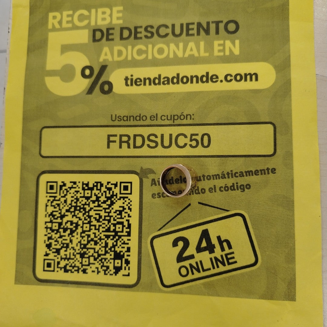 ANILLITO ORO 14 K 5,40 GRMS (SEMINUEVO)