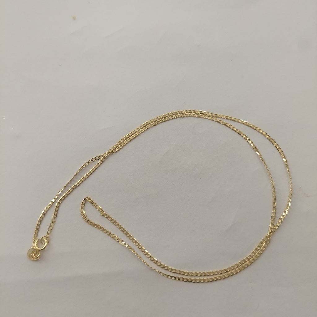 CADENAS BARBADA AMARILLA ORO 14K 2 (NUEVO)