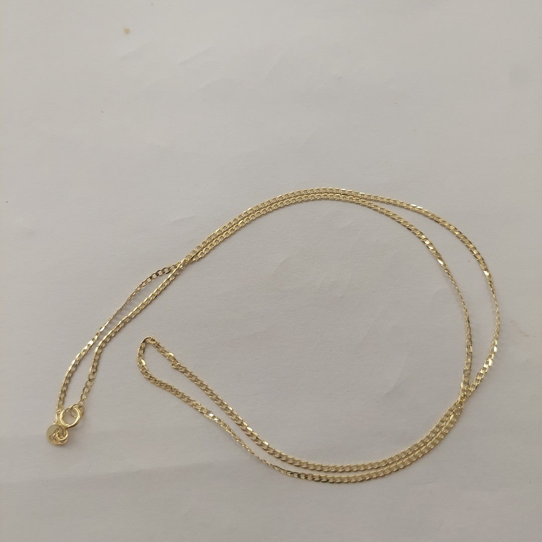 CADENAS BARBADA AMARILLA ORO 14K 2 (NUEVO)