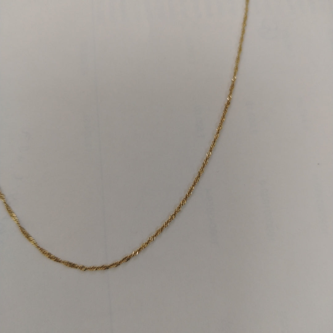 CADENA ORO 10 K 1.1 GRMS (SEMINUEVO)