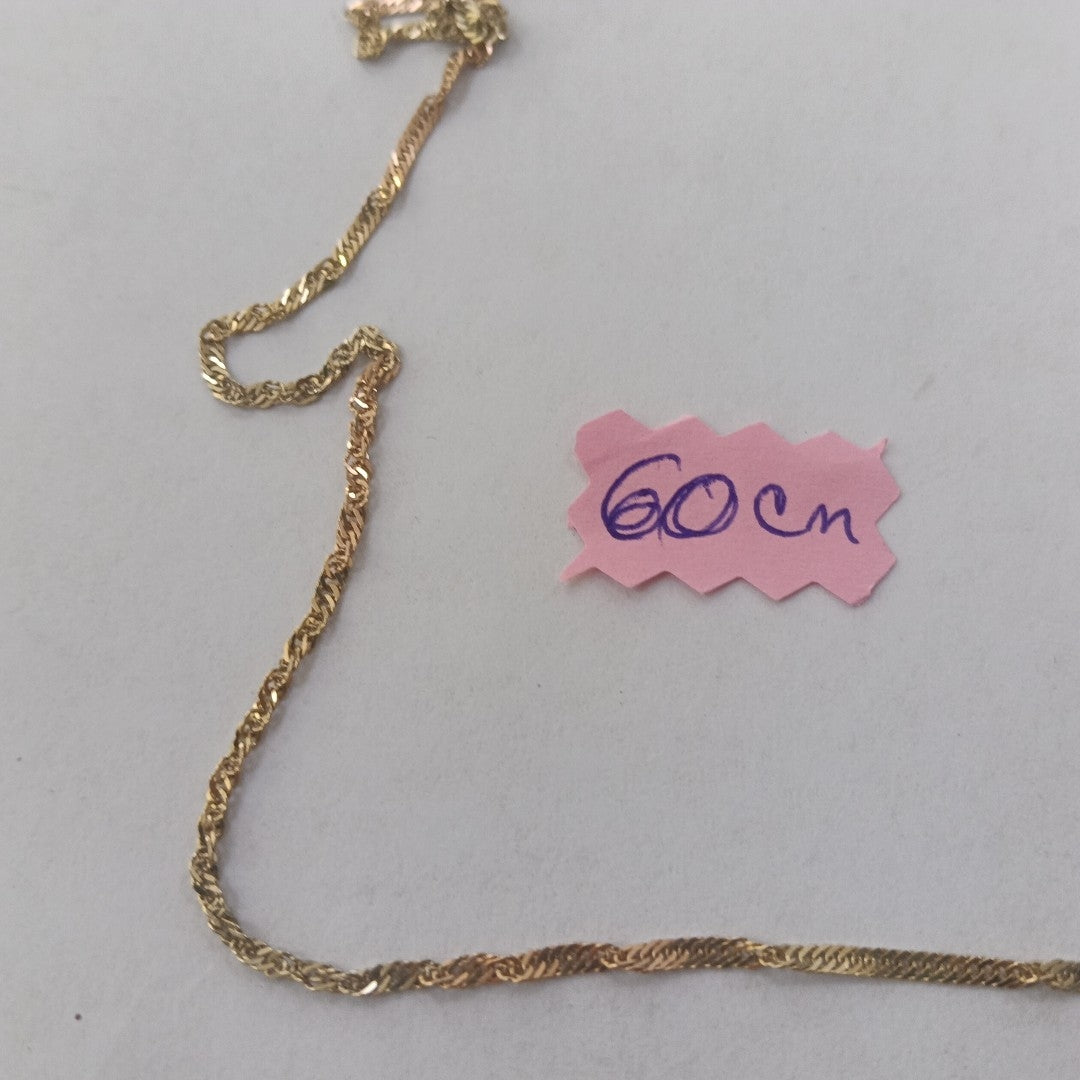 CADENA ORO 14 K 3.1 GRMS (SEMINUEVO)
