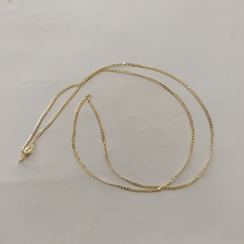 CADENAS BARBADA AMARILLA ORO 14K 2.2 (NUEVO)